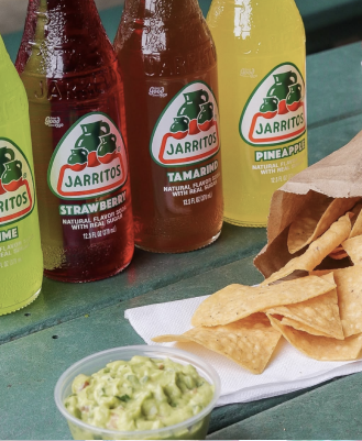 Jarritos sodas with guacamole